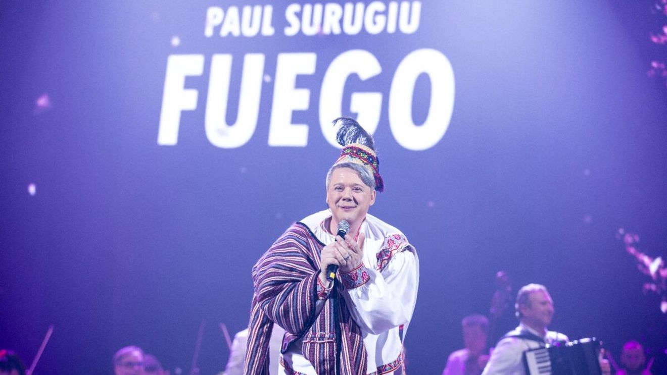 Fuego, show total cu folclor la Sala Palatului