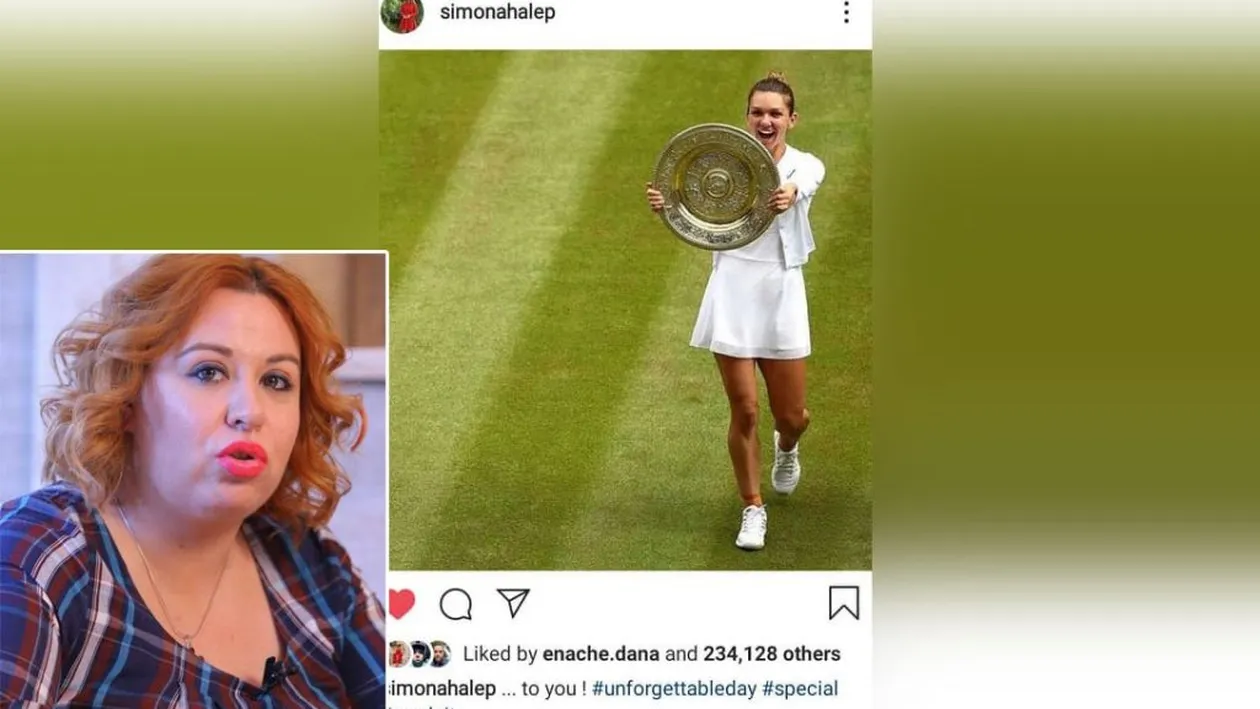 Ce mesaj a lăsat Oana Roman la această fotografie postată de Simona Halep pe Instagram. Nici Simona Gherghe nu s-a lăsat mai prejos