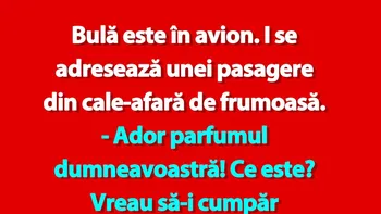 Bancul de marți | Cum să agați în avion – varianta Bulă