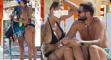 Cătălin Cazacu, prins în mrejele unei blonde sexy și tatuată. Din “vultur” s-a transformat în ”pradă”