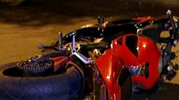 Accident grav pe DN ! Motociclist spulberat de un sofer care circula cu viteza