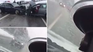 Accident cu șase victime în Suceava, produs de un șofer care era LIVE pe Facebook
