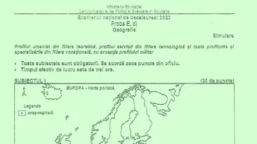 BAC 2023 | Rezolvarea subiectelor + baremul de corectare de la economie, geografie, psihologie, filosofie, sociologie și logică