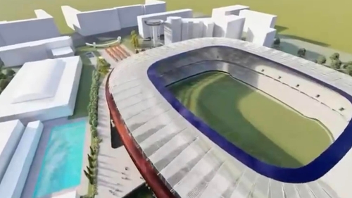 Un nou stadion se ridică în centrul Capitalei. Va avea 25.000 de locuri, astăzi s-a aflat cum va arăta
