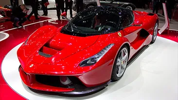 Uite un monstru pe roti! “LaFerrari” un bolid cu trei motoare de peste 900 de cai putere!