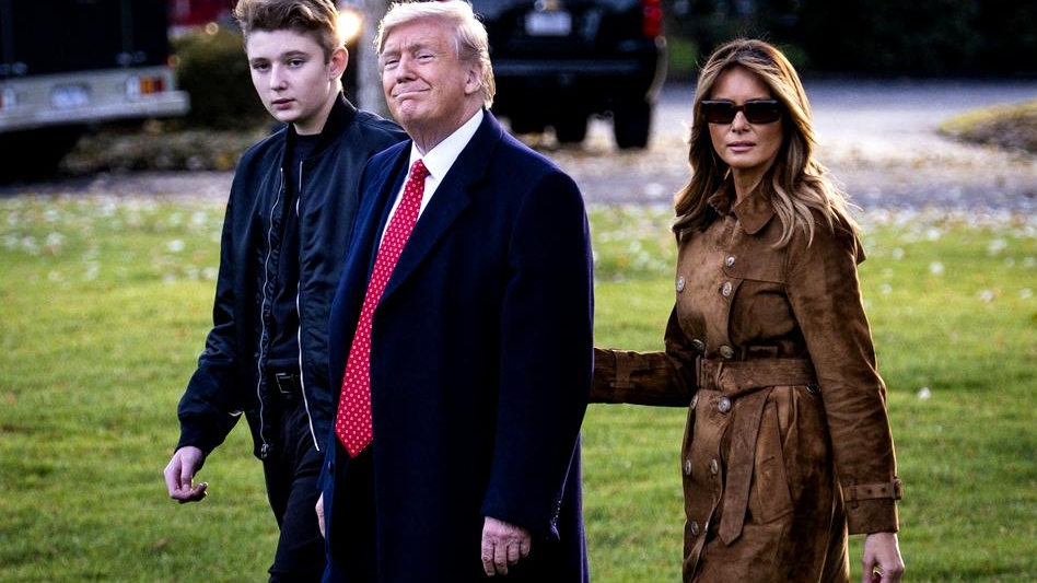 Fiul lui Donald Trump, testat pozitiv! Anunțul făcut de soția președintelui american