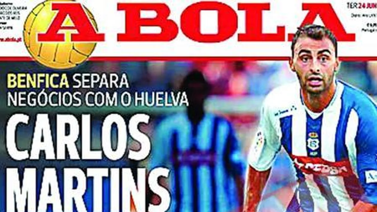 A Bola il da pe Sapunaru la Benfica