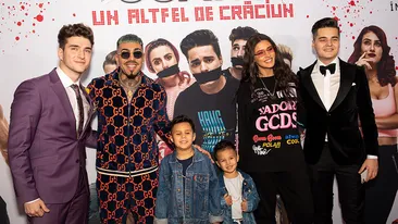 NU e banc. Câți lei costă treningul purtat de Alex Velea la premiera filmului 5GANG: Un altfel de Crăciun