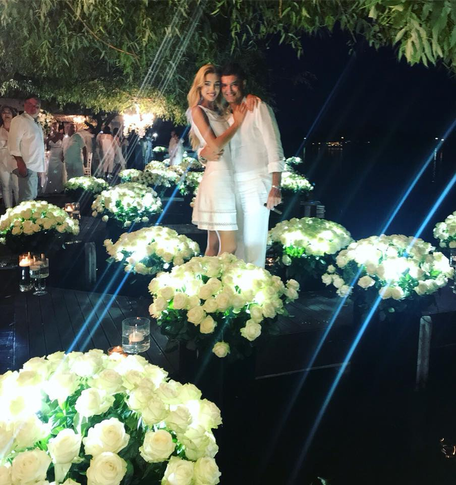 Cristian Boureanu și iubita sa, Laura Dincă, au fost prezenți la eveniment