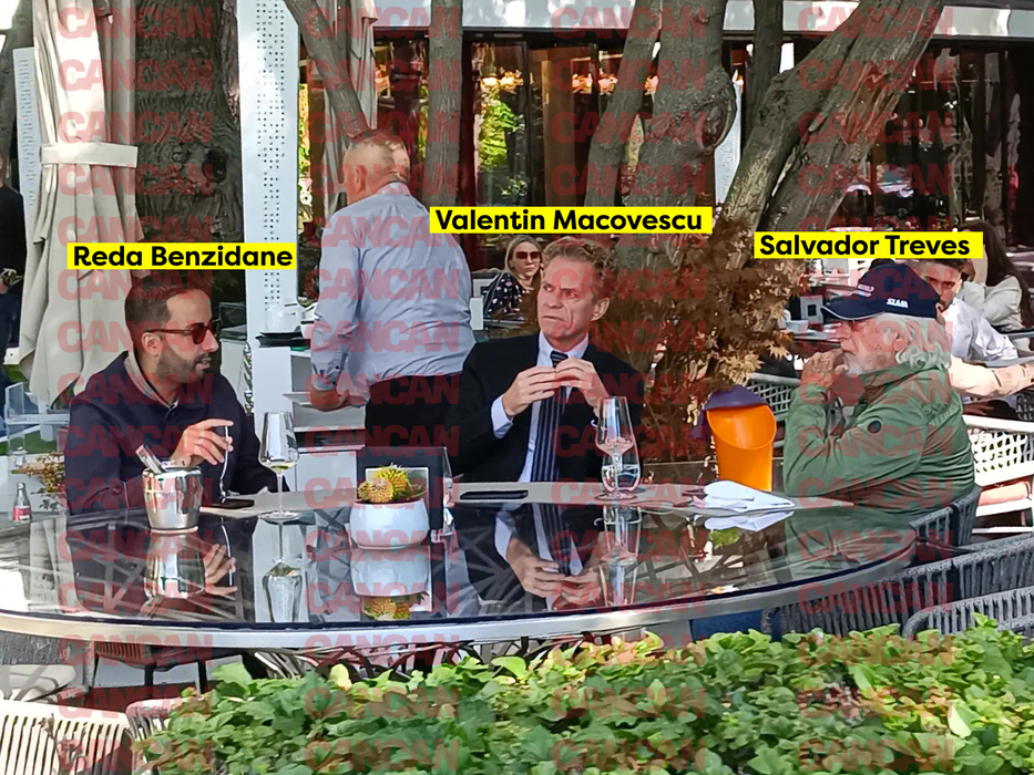 Reda Benzidane, Valentin Macovescu și Salvador Treves, la Casa di David. Cei trei s-au simțit perfect în local