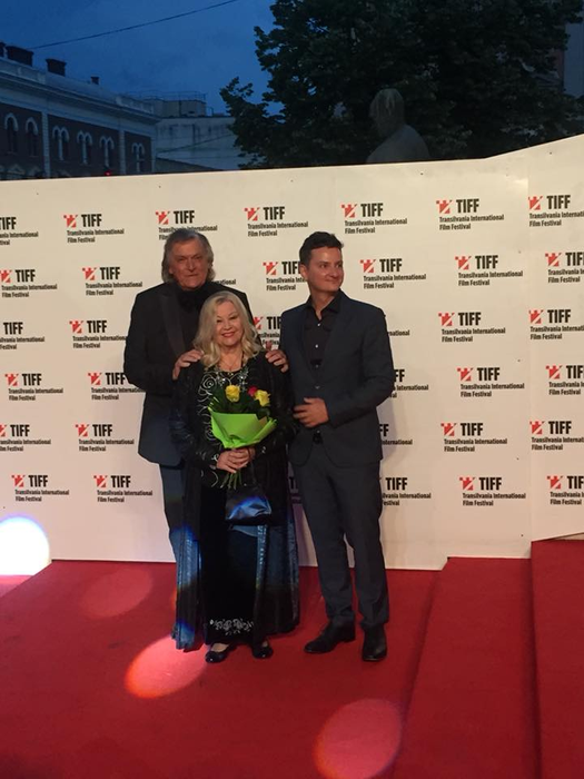 Florin Piersic, din nou lângă Anna Szeles. Ce gest a făcut actorul pentru fosta soție, la Gala TIFF. Fiul celor doi a fost de față