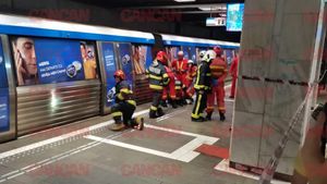 BREAKING | Circulație întreruptă la metrou, pe magistrala 1. Incident tulburător petrecut sub ochii călătorilor