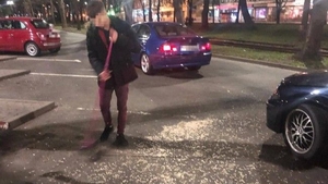 Ce i-au făcut polițiștii locali din Arad unei femei care scuipa coji de semințe pe jos