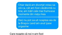 BANC | Noaptea orgasmică de la Brașov