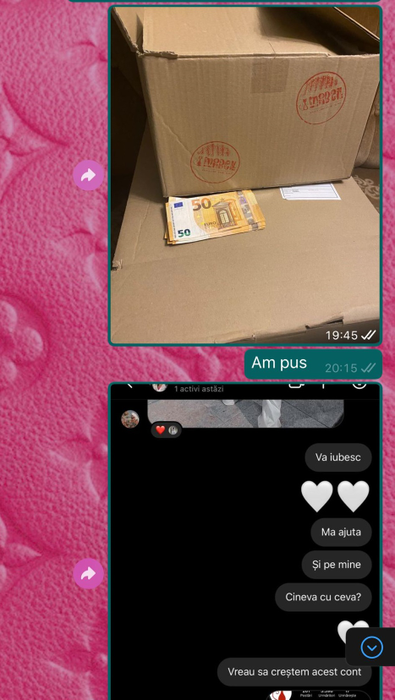 Conversația dintre Andra Voloș și tânăra care o acuză că nu a respectat barterul /  Sursă foto: CANCAN