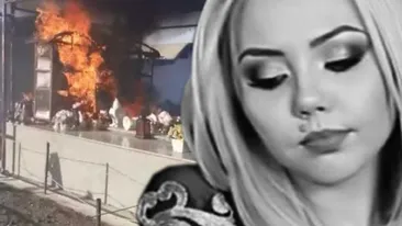 Breaking. Mormântul Denisei Răducu a ars ca o torță! Filmări șocante. EXCLUSIV