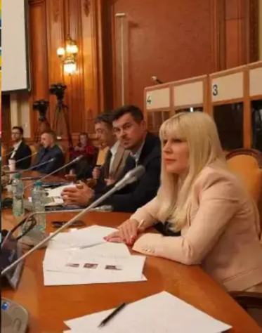 Elena Udrea, prima vizită în Parlament după ce a fost eliberată din închisoare/ sursă foto: Instagram