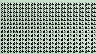 Test de logică | Găsiți numărul 64 în această imagine. Geniile reușesc în 7 secunde