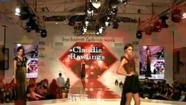 VIDEO Claudia Rawlings, la Bucharest Fashion Week