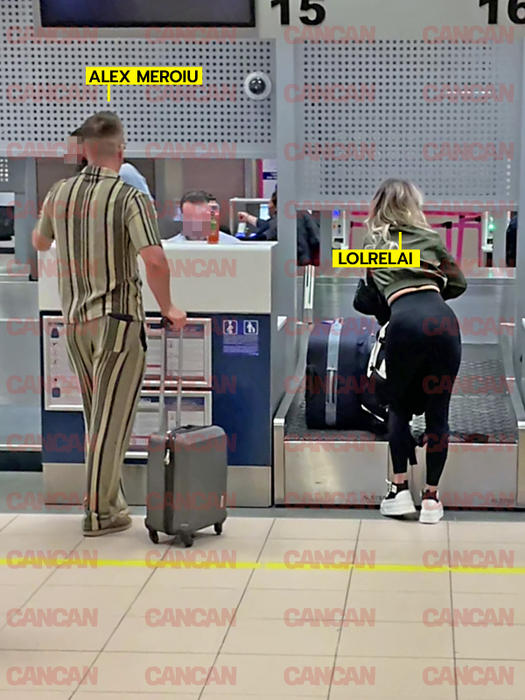 Finalista IUmor și iubitul, înainte de decolare