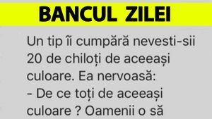 BANCUL ZILEI | Un tip îi cumpără nevesti-sii 20 de chiloți, de aceeași culoare