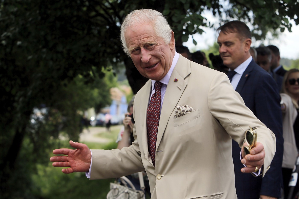 Regele Charles la Viscri în 2023. Foto: Profimedia