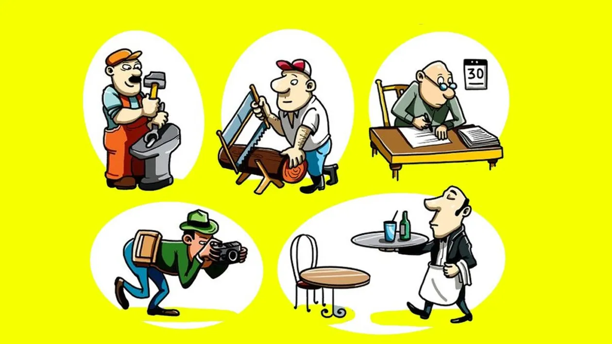 Test de inteligență | Unul dintre acești 6 bărbați este stângaci. Îl puteți identifica?