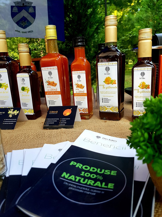 De la o "joacă", tânărul a ajuns să producă mai multe feluri de sirop