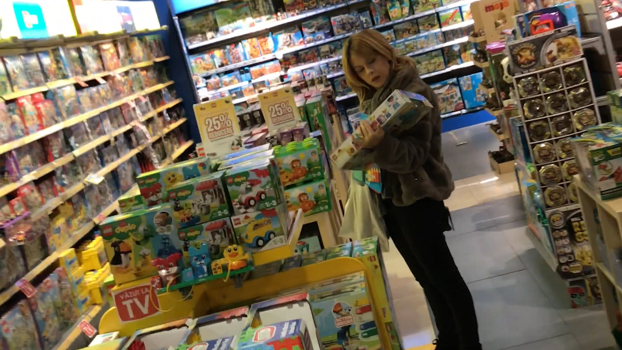 Simona Gherghe a ales cadourile cu mare atenție