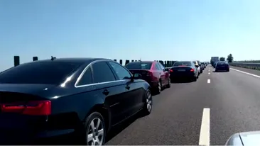 Un alt accident în lanț pe Autostrada Soarelui! Cinci autovehicule au fost implicate în coliziune