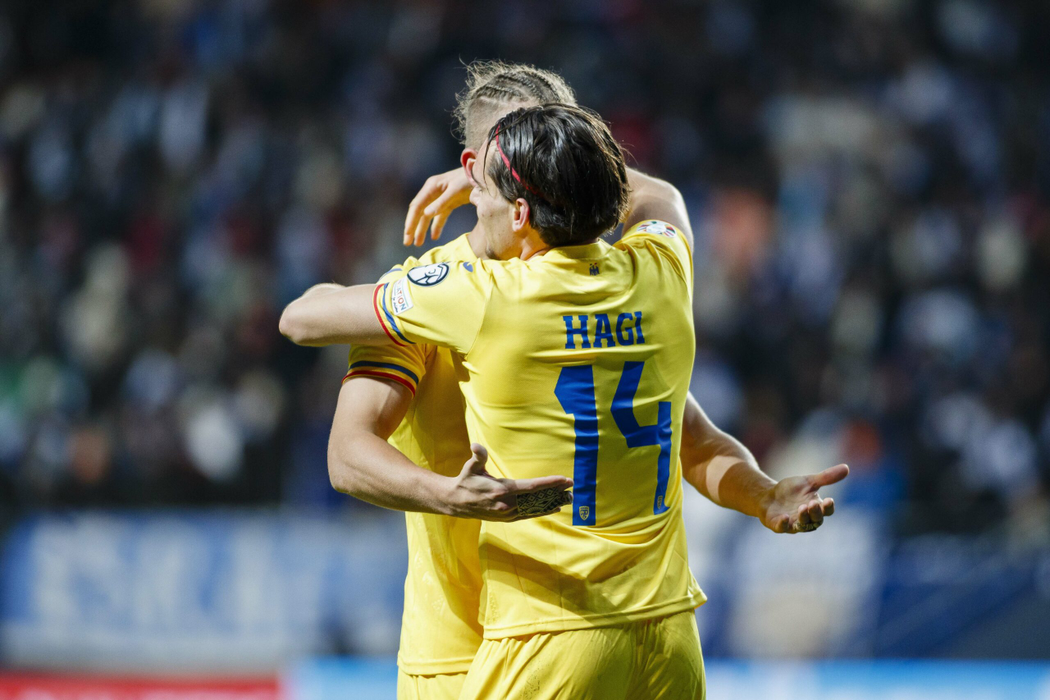 Ianis Hagi a înscris un gol în meciul Israel - România / Sursă foto: Inquam Photos / Cornel Putan