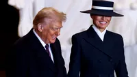 Cât a costat pălăria purtată de Melania Trump? Toată lumea a fost cu ochii pe ea