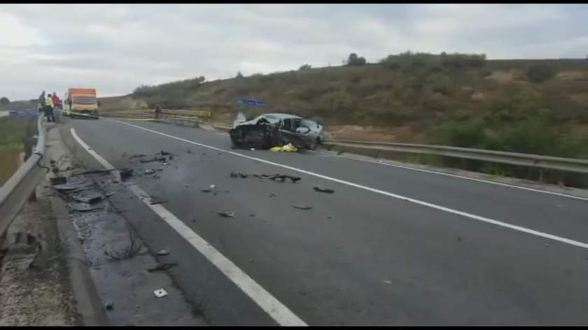 Accident grav pe DN1, la Huedin! 3 morți și 2 răniți. Imagini terifiante