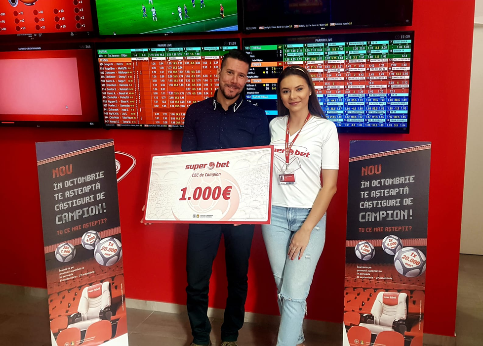 Superbet a creat un nou campion la câștiguri. Luni se extrage Marele Premiu!