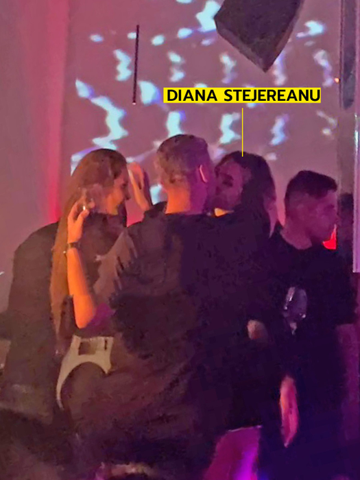 Diana Stejereanu a “înghesuit” un domn misterios la LOFT (SURSA FOTO: CANCAN.RO)