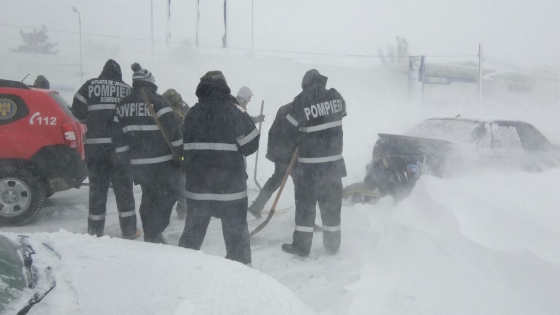 Val de aer polar peste România! Se întorc ninsorile chiar de săptămâna asta