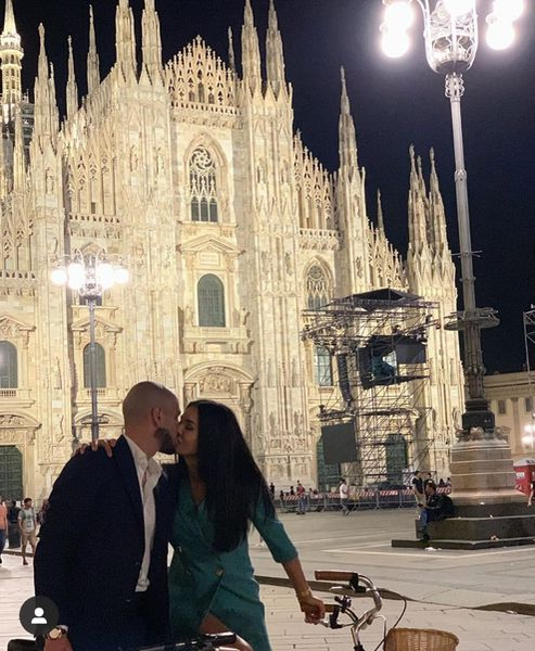 Andreea Sasu se iubește cu fotbalistul Riccardo Saponara