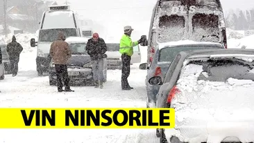 ANM a schimbat prognoza. Vin ninsorile în România. În ce dată exactă începe să ningă și unde