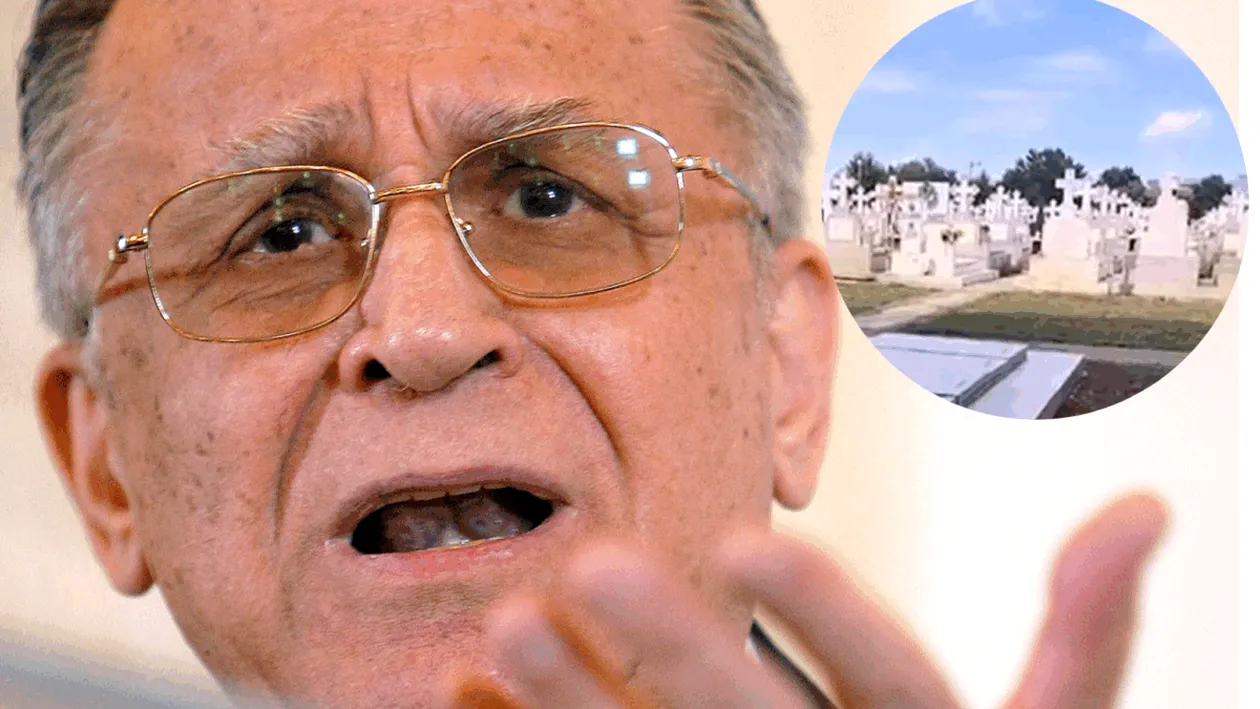 Primele imagini cu locul de veci al lui Ion Iliescu. Ce se întâmplă în acest momente lângă cavou