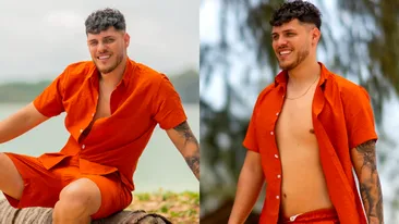 Andrei Lemnaru, niciodată singur după Insula Iubirii! Cum l-am surprins în plină zi, în Focșani