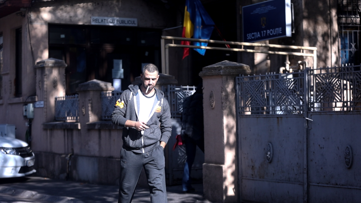 Alex Ashraf a fost audiat la Poliție după incident (Foto: CANCAN.RO)