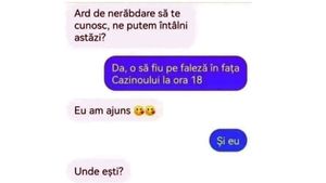 BANCUL ZILEI | "Ard de nerăbdare să te cunosc, ne putem întâlni astăzi?"