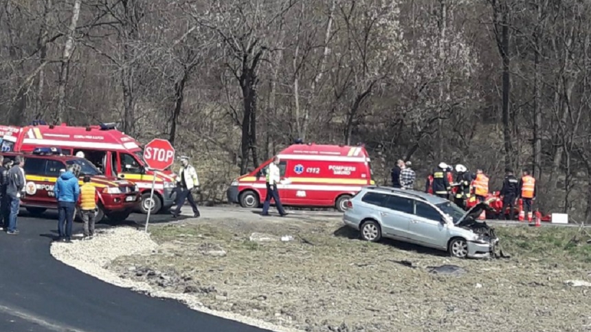 Șapte victime, după un accident grav de circulație în Mureș!