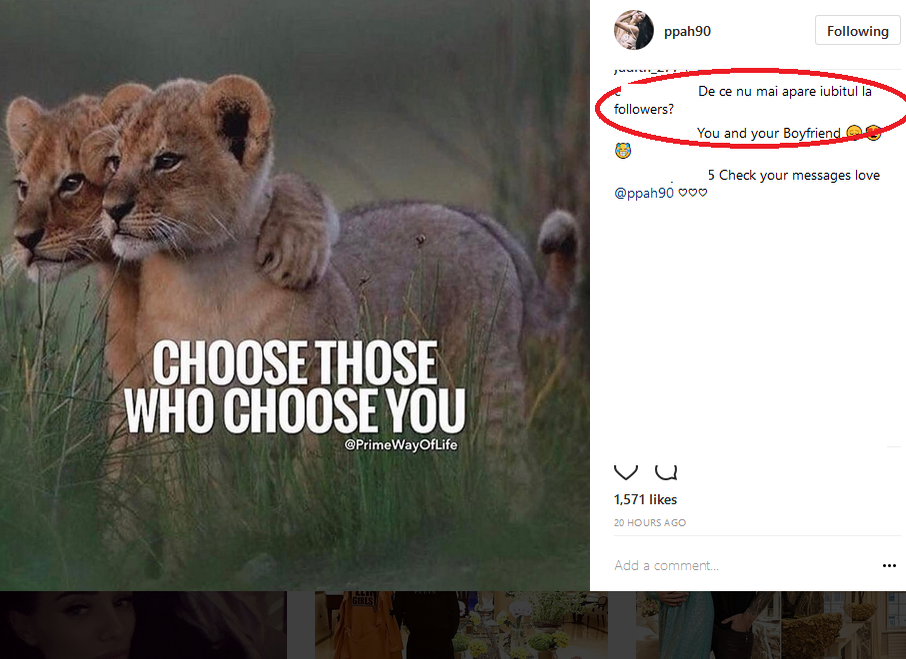Prietenii virtuali au remarcat că Andreea Sasu nu mai este urmărită pe Instagram de Philipp Plein