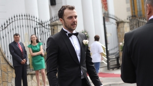 EXCLUSIV CANCAN.RO. Primele imagini de la cununia religioasa a Oanei Ionita cu tenorul Florin Budnaru