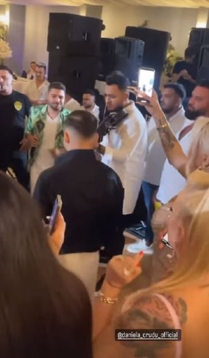 Invitații s-au distrat la petrecerea de botez organizată de Cruduța și iubitul ei / sursă: Instagram