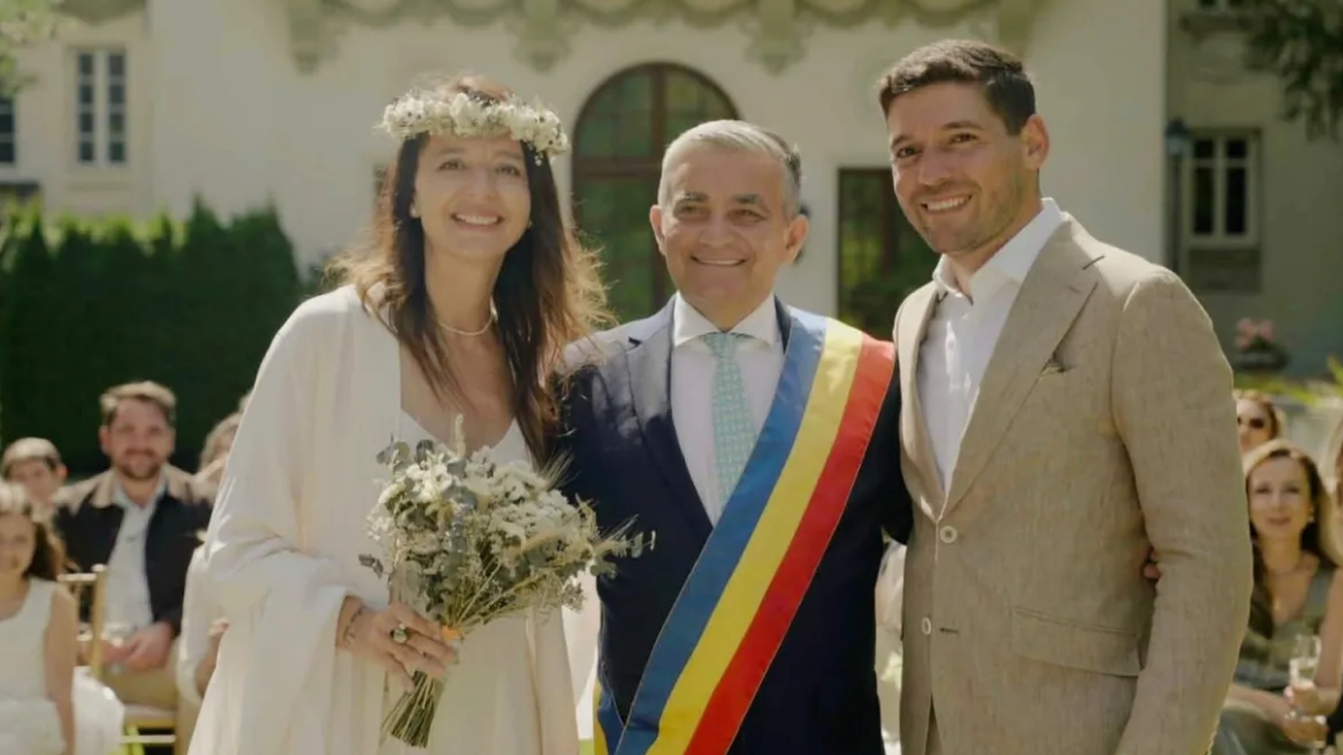 Ana Maria Brânză s-a căsătorit pentru a doua oară. Prima imagine de la ceremonie