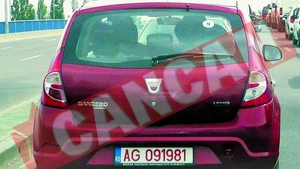 Dacia Sandero, scoasa la plimbare