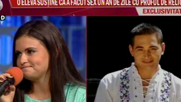 VIDEO Florin Grigore, profesorul de religie de la George Enescu  despre eleva care il acuza de viol: Era o fata disperata, care ma pandea la coltul scolii! Dascalul neaga orice relatie sexuala cu Daiana Dutu!