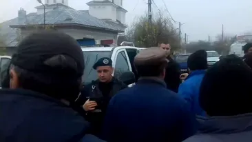 VIDEO. Revoltă într-o comună din Olt, unde este confirmată pesta porcină